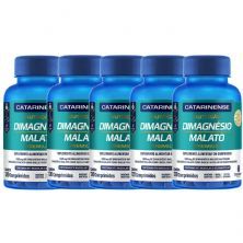 Kit 5X Dimagn�sio Malato - 120 Comprimidos - Catarinense