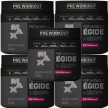 Kit 5X �gide Pre Workout - 300g A�a� Com Guaran� - Max Titanium