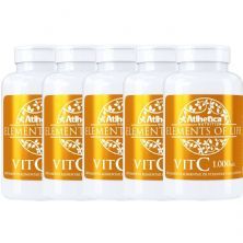 Kit 5X Elements Of Life Vit C - 60 C�psulas - Atlhetica Nutrition