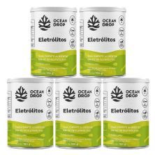 Kit 5X Eletr�litos - 180g Lim�o - Ocean Drop