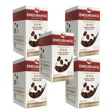 Kit 5X Endurance Caffeine Gel - 12 Sach�s 30g Mocha - Vitafor