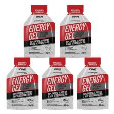 Kit 5X Energy Gel - 1 Sach�s 30g Morango + Maracuj� - Inove Sports