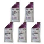Kit 5X Energy Gel com Cafe�na - 1 Unidade 30g Jabuticaba - Dux Nutrition