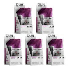 Kit 5X Energy Gel com Cafe�na - 10 Unidades 30g Jabuticaba - Dux Nutrition
