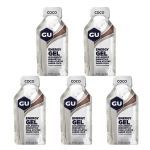 Kit 5X Energy Gel - Sabor Coco 1 Sach�s 32g - GU
