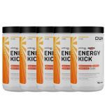 Kit 5X Energy Kick - 1000g Laranja - Dux Nutrition