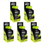 Kit 5X Energy Pro Gel Black - Caixa com 10 sach�s de 30g Abacaxi com Hortel� - Sudract Nutrition