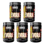 Kit 5X �vora Pr�-Workout - 300g Orange Storm - Integral M�dica