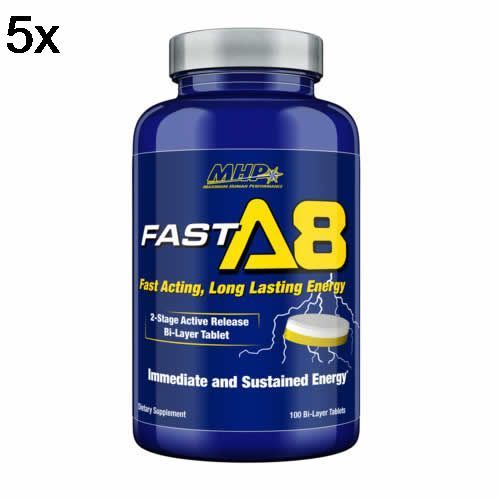 Kit 5X Fast A8 - 100 Tabletes - MHP