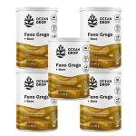 Kit 5X Feno Grego + Boro - 120 C�psulas - Ocean Drop