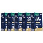 Kit 5X Feno Grego Premium - 60 C�psulas - Lauton Nutrition