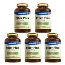 Kit 5X Fiber Plus - 120 C�psulas - VitaminLife