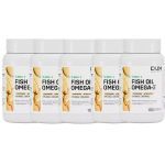 Kit 5X Fish Oil Premium - 180 C�psulas Softgel - Dux Nutrition