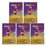 Kit 5X Flexigold HA -  60 C�psulas - Herbamed