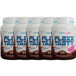 Kit 5X Flexx Tasty Whey 907g - Dark Swiss Chocolate - Under Labz