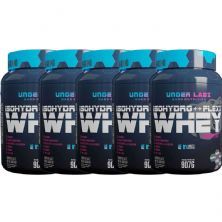 Kit 5X Flexx Whey Isohydro++ - 900g  Petit Gateau Chocolate - Under Labz