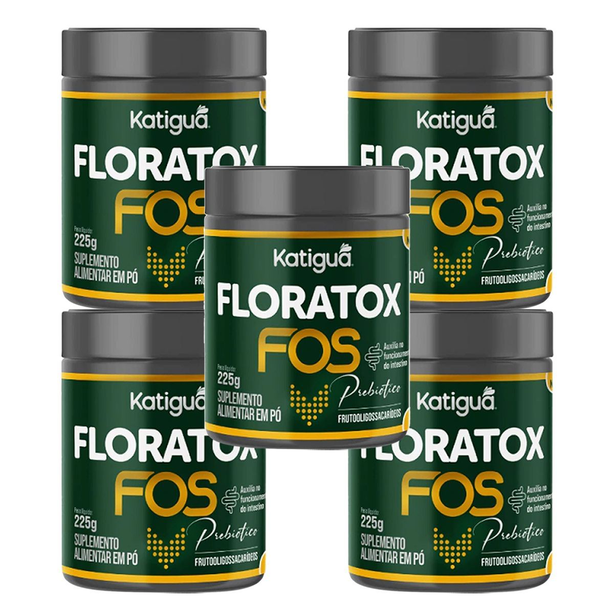 Kit 5X Floratox - 225g - Katigu�