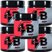 Kit 5X Four Beta Plus Pre Workout - 300g Watermelon With Ginger - Nutrata