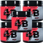 Kit 5X Four Beta Plus Pre Workout - 300g Watermelon With Ginger - Nutrata