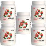 Kit 5X Fresh Vegan - 520g Morango - Dux Nutrition