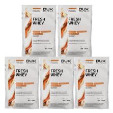 Kit 5X Fresh Whey - 1 Sach� 30g Fior di Latte e Especiarias - Dux Nutrition