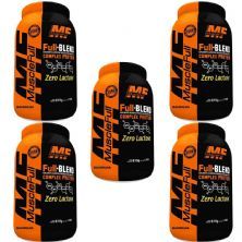 Kit 5X Full Blend Complex Protein Zero Lactose - 810g Baunilha - Muscle Full