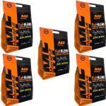 Kit 5X Full Blend Zero Lactose - 1800g Baunilha - Muscle Full
