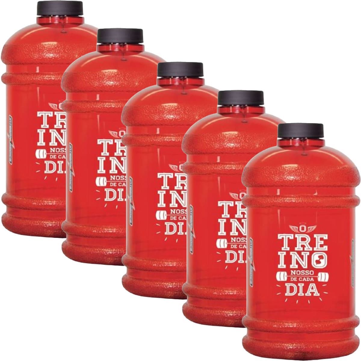 Kit 5X Gal�o (1 litros) Vermelho - Integralm�dica