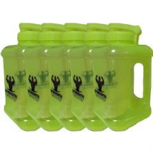 Kit 5X Gal�o Quadrado - 1600ml Verde Lim�o - OtimaNutri