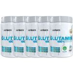 Kit 5X Glutamin 100% Imuno - 500g Natural  - Nutrata