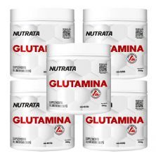 Kit 5X Glutamin UP Imuno Day - 300g - Nutrata
