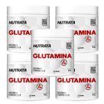 Kit 5X Glutamin UP Imuno Day - 300g - Nutrata