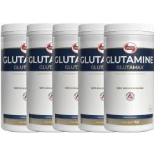 Kit 5X Glutamine - 1000g - Vitafor