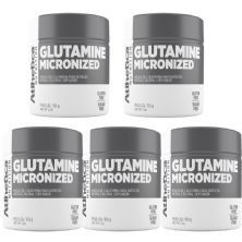 Kit 5X Glutamine Micronized Evolution Series - 150g Glutamina - Atlhetica Nutrition