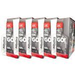 Kit 5X Go! Energy Now Gel - 10 Sach�s de 30g Morango Com Lim�o - Atlhetica Nutrition