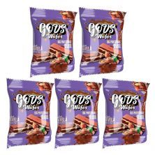 Kit 5X Gods Wafer  - 1 Unidade de 51g Avel� - Canibal