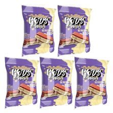 Kit 5X Gods Wafer  - 1 Unidade de 51g Leite - Canibal