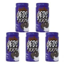 Kit 5X Gods Whey 100% - 900g Cookies - Canibal