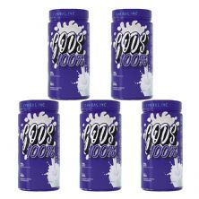 Kit 5X Gods Whey 100% - 900g Leite - Canibal