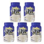 Kit 5X Gods Whey Tasty - 900g Leite - Canibal