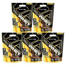 Kit 5X Gold Whey - 900g Refil Chocolate - Adaptogen