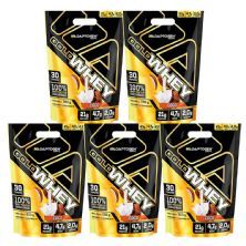 Kit 5X Gold Whey - 900g Refil Coco - Adaptogen