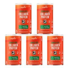 Kit 5X Grass Fed Balance Collagen Protein - 450g Neutro - Bigens