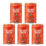 Kit 5X Grass Fed Balance Collagen Protein - 560g Chocolate com Avel� - Bigens