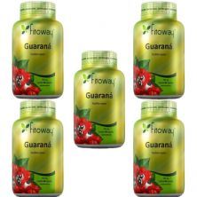 Kit 5X Guarana 500mg - 60 C�psulas - Fitoway
