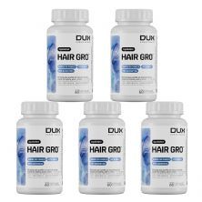 Kit 5X Hair Gro - 60 C�psulas - Dux Nutrition
