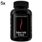 Kit 5X Halovar Testo - 60 C�psulas - Intlab