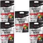 Kit 5X Hard Mass 18000 - 3000g Baunilha - BodyAction
