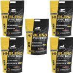Kit 5X Hi-Blend Protein - 1800g Refil Frutas Vermelhas - Leader Nutrition