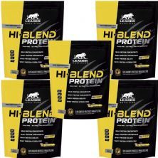 Kit 5X Hi-Blend Protein - 900g Refil Banana Split - Leader Nutrition